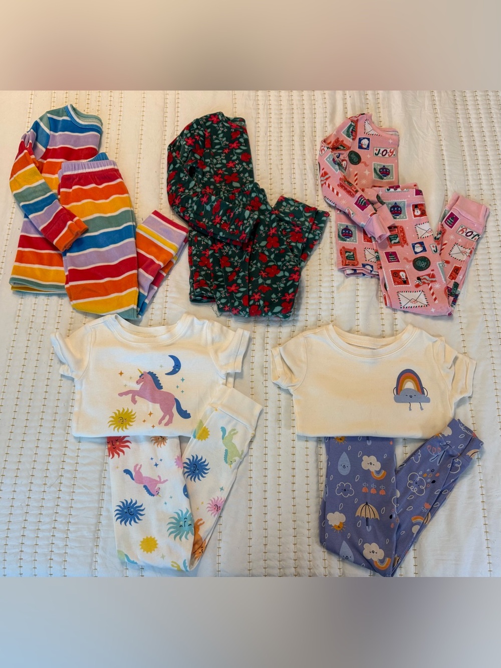 Bundle of 4T Kids Pajama Sets